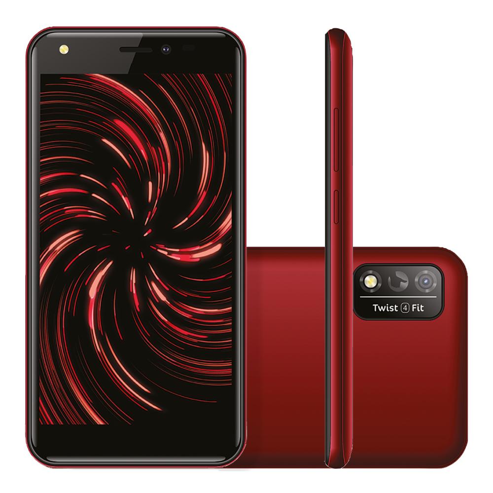 Celular Smartphone Positivo Twist 4 Fit S509n 32gb Vermelho - Dual Chip