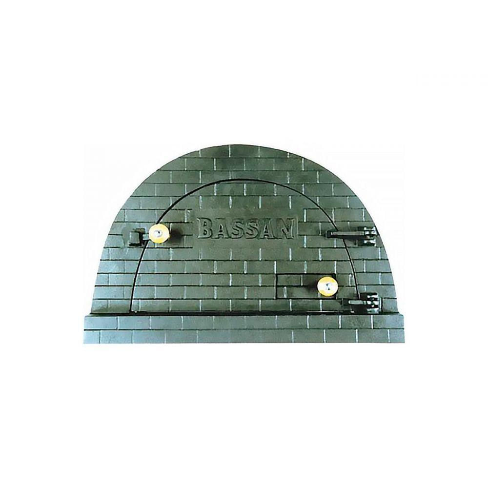 Porta Forno Ferro Fundido Para Pizza Bassan 37x53,5cm