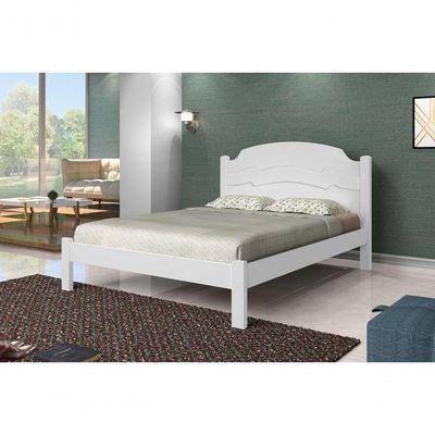 Cama Casal Londres Branco