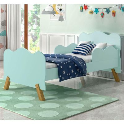 Mini Cama Angel Menta Com Colchão