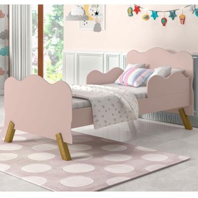 Mini Cama Angel Rosa