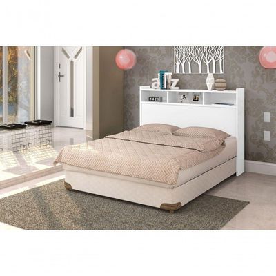 Cabeceira Casal Melty Box Branco