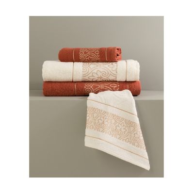 Toalha Rosto Taj 50cm x 70cm Perola Cavhome