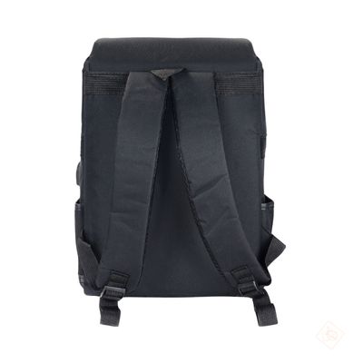 Mochila Para Notebook Até 15,6 Com Porta Usb Preta - Vinik