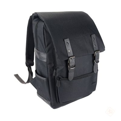 Mochila Para Notebook Até 15,6 Com Porta Usb Preta - Vinik