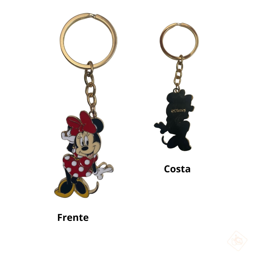Chaveiro de Metal Minnie Mouse Charmosa - Taimes