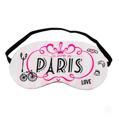 Máscara de Dormir Me Acorde em Paris Love - Taimes