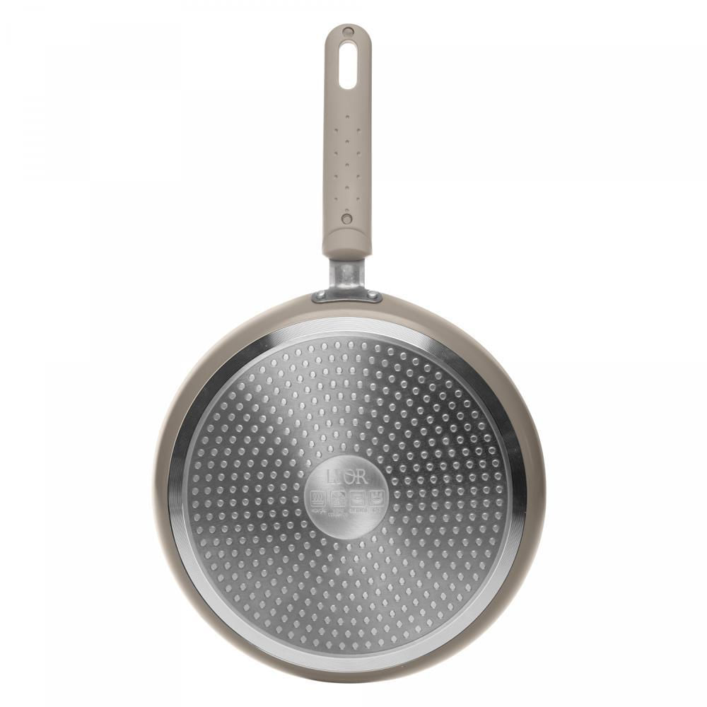 Tapioqueira de Indução 22cm Taupe com Revestimento Cerâmico