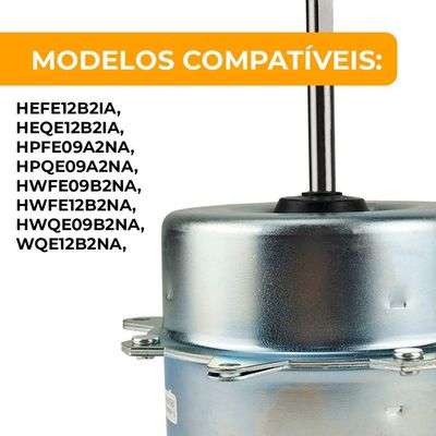 Motor Ventilador Condensadora Ar Condicionado 9.000 E 12.000 Btus