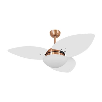 Ventilador De Teto Kovalski Cobre 3 Pás Branco 220V 220V