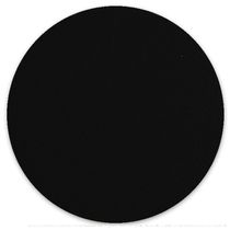 Tampo Redondo 50cm Para Mesa Mdf 15mm Preto