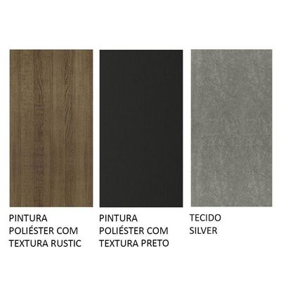 Conjunto Sala Jantar Mesa Madeira 6 Cadeiras Rustic
