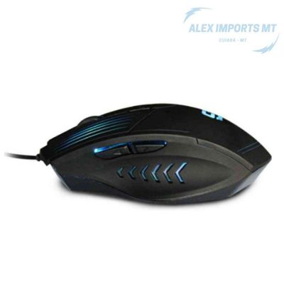 Mouse Usb Gamer C3Tech Mause Gamer Led Multicolor
