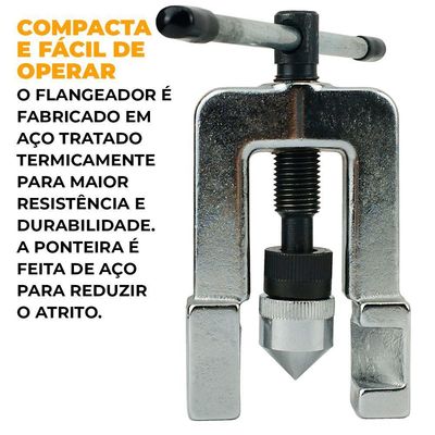 Kit Flangeador De Tubos Com Alargador 3-16 - 3-4 Ct-275 único