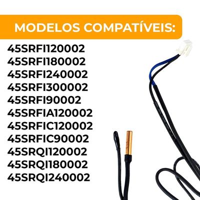 Sensor De Temperatura E Degelo 9000 A 30000 Btus Elgin