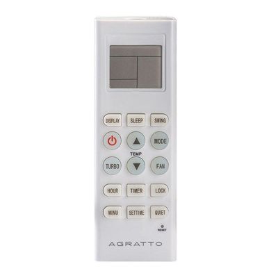 Controle Remoto 18.000 Btus Agratto Fit 9 A 30.000 Btus