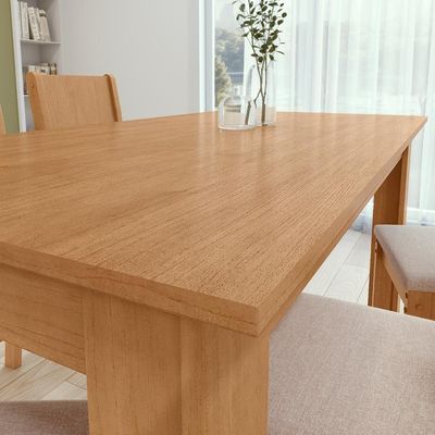 Conjunto Sala De Jantar Com 4 Cadeiras Easy Line