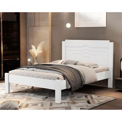 Cama Casal Jade Branco