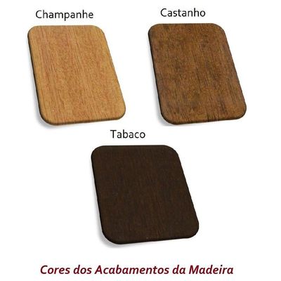 Combo Cadeira Yady Tabaco