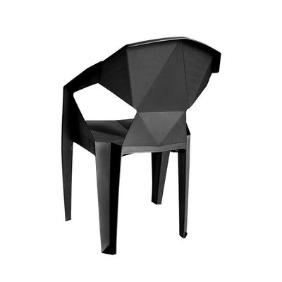 Kit 6 Cadeiras New Alegra 3d Preta Preto