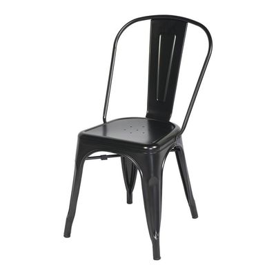 Conjunto 6 Cadeiras Tolix Iron - Design - Preta