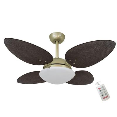 Ventilador Premium Tabaco 220V E Controle Remoto 220V