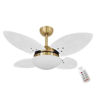 Ventilador Lil Prince Premium Branco 220V E Controle Remoto 220V