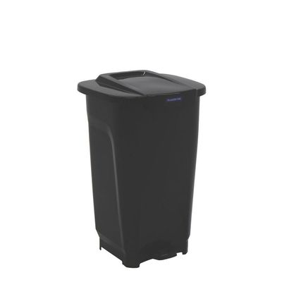 Lixeira Tramontina T-force 50l em Polipropileno Preto