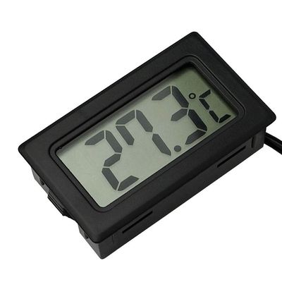 Termômetro Digital Retangular Refrigeração Com Cabo 5 Unidades