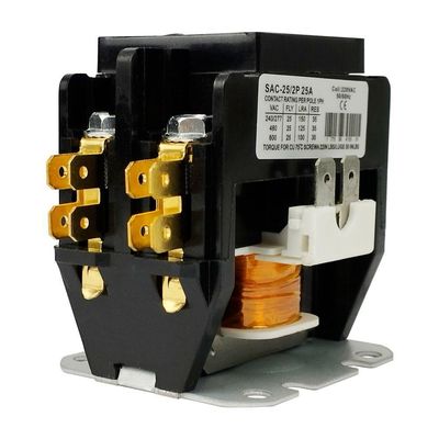 Chave Contatora Bipolar Sac 25-2p Elgin 220v Arc177590415601