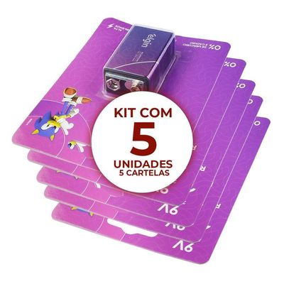 Bateria Recarregável 9v - 250mah - 5 Unidades Elgin único