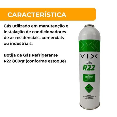Gás Refrigerante R22 1 Unidade
