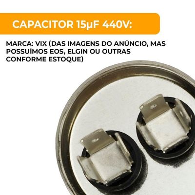 Capacitor Permanente 15uf 440v Vix 111776