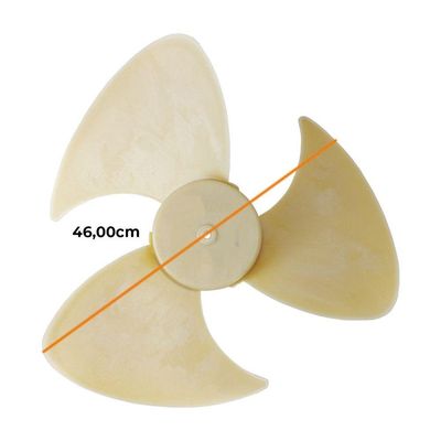 Hélice Piso Teto E Cassete 36.000 A 80.000 Btus Elgin Original 2 Unidades