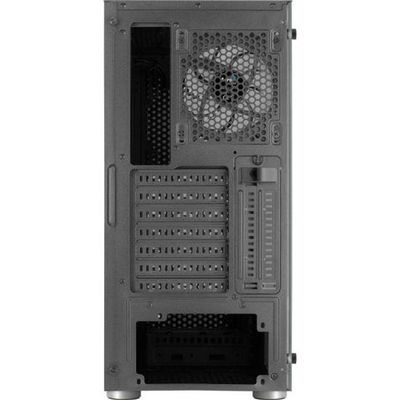 Gabinete Gamer Aerocool Skribble Preto Rgb Lateral Vidro