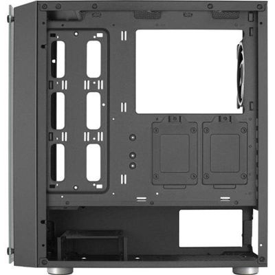Gabinete Gamer Aerocool Skribble Preto Rgb Lateral Vidro