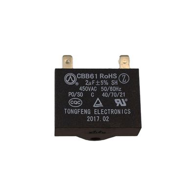 Capacitor De Motor Ventilador 2uf Nacional