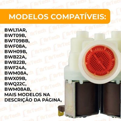 Válvula 3 Vias Entrada D? água Brastemp Original