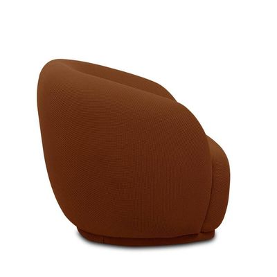 Poltrona Orgânica Giratòria Decorativa Bell Terracota Lansofbr