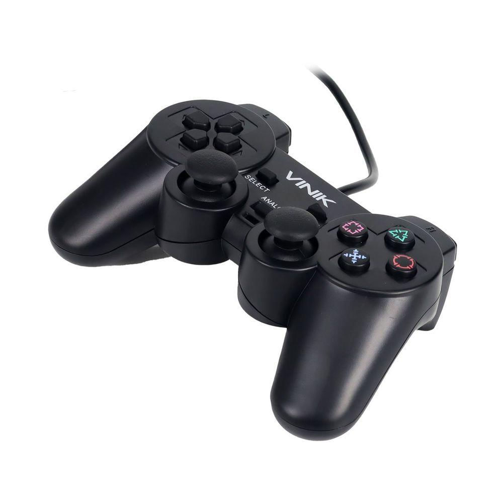 Controle Pc Usb Ps2-playstation 2 - Retrô - Vinik Play 2