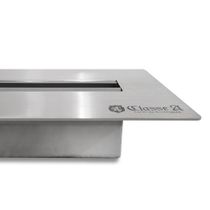 Lareira Ecológica a Álcool Classe A Aço Inox Queimador Duplo