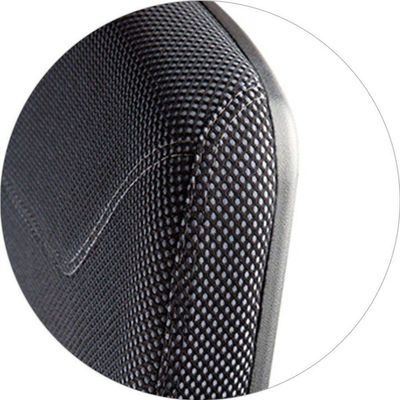 Poltrona Presidente Giratória Com Braços Linha York Preto
