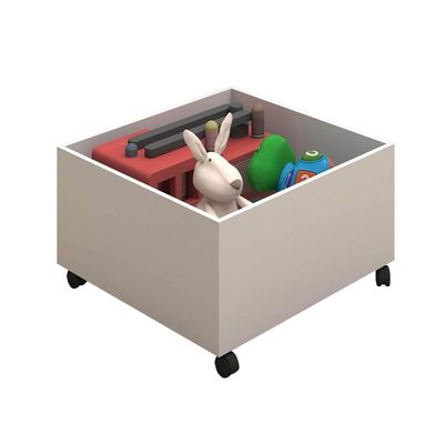 Cama Alta Juvenil Paty Com Nichos Branco E Mel Com Colchão