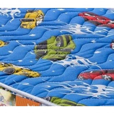 Colchão Berço 1 Lado Plastificado D18 60x12x130 Carros