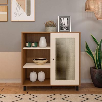 Buffet 1 Porta Charlotte Artely Cinamomo/off White