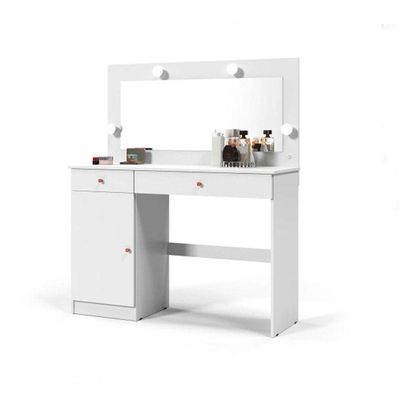 Penteadeira Esilo Camarim Diamante Branco - Patrimar