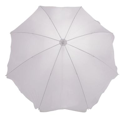 Guarda Sol Praia Pesca 1,80m Cores Mor Branco