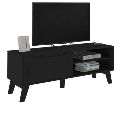 Rack Para Tv Até 60" Preto Lotus Artely Preto