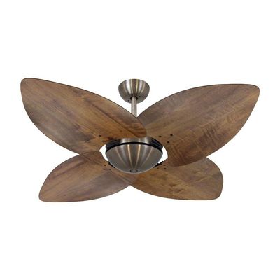 Ventilador De Teto Dormamu Bronze Office 4 Pás Rádica 220v 220V