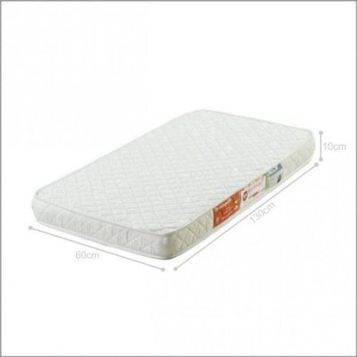Colchão Berço 1 Lado Plastificado D18 60x130x10 Branco